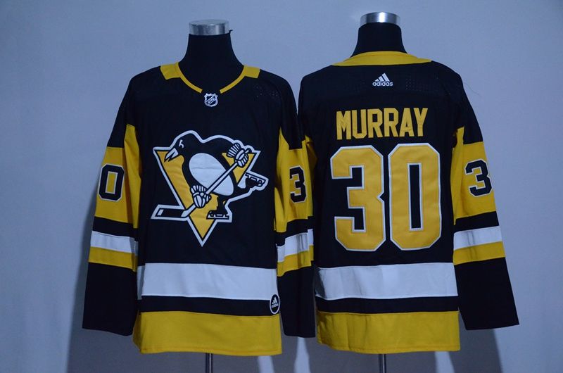 Men 2017 NHL Pittsburgh Penguins #30 Murray black Adidas Jerseys->women nhl jersey->Women Jersey